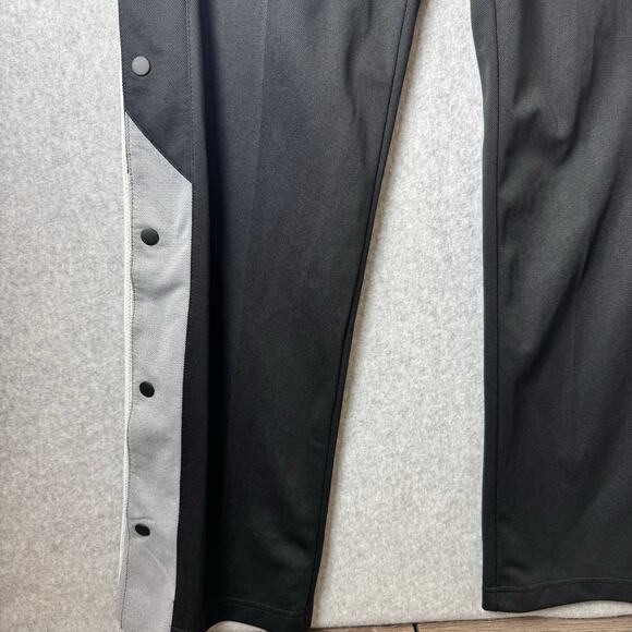 AND1 Tearaway Track Pants Womens Small Black Y2K Retro Throwback Streetwear - Picture 4 of 16